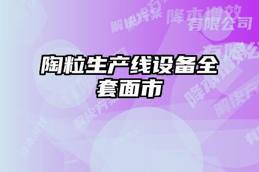 陶粒生產(chǎn)線(xiàn)設(shè)備全套面市